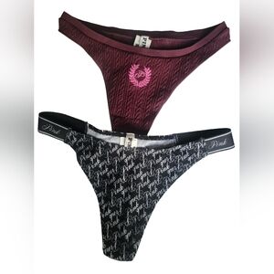 Victoria secret PINK thongs Qty 2